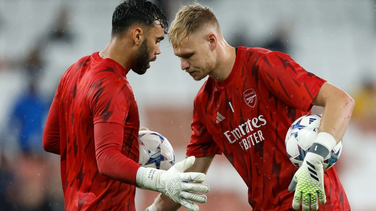 Arsenal goalkeeper kit 23 24. Вратарь Арсенала. Райя вратарь Арсенал.