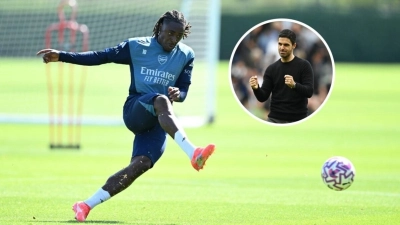 Как новичок «Арсенала» Эберечи Эзе впечатляет всех на тренировках