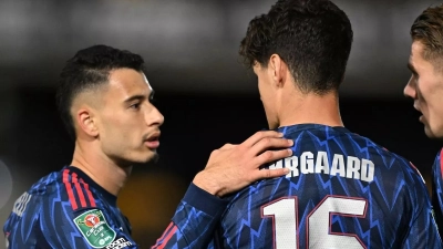 Новичок «Арсенала» согласился с Декланом Райсом: «Это абсолютно другой уровень»