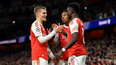 «Арсенал» победил «Олимпиакос» в Лиге чемпионов: «Надо сказать спасибо всем ребятам за эту игру»