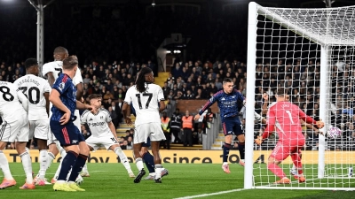 «Арсенал» обыграл «Фулхэм», и уверенно расположился на троне