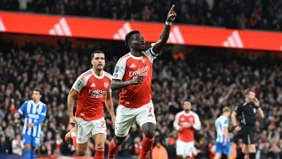 «Арсенал» обыграл «Брайтон» малой кровью, выпустив в старте 15-летнего игрока