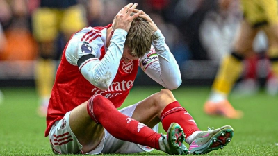 «Арсенал» сделал заявление по травме Мартина Эдегора – всё крайне серьёзно